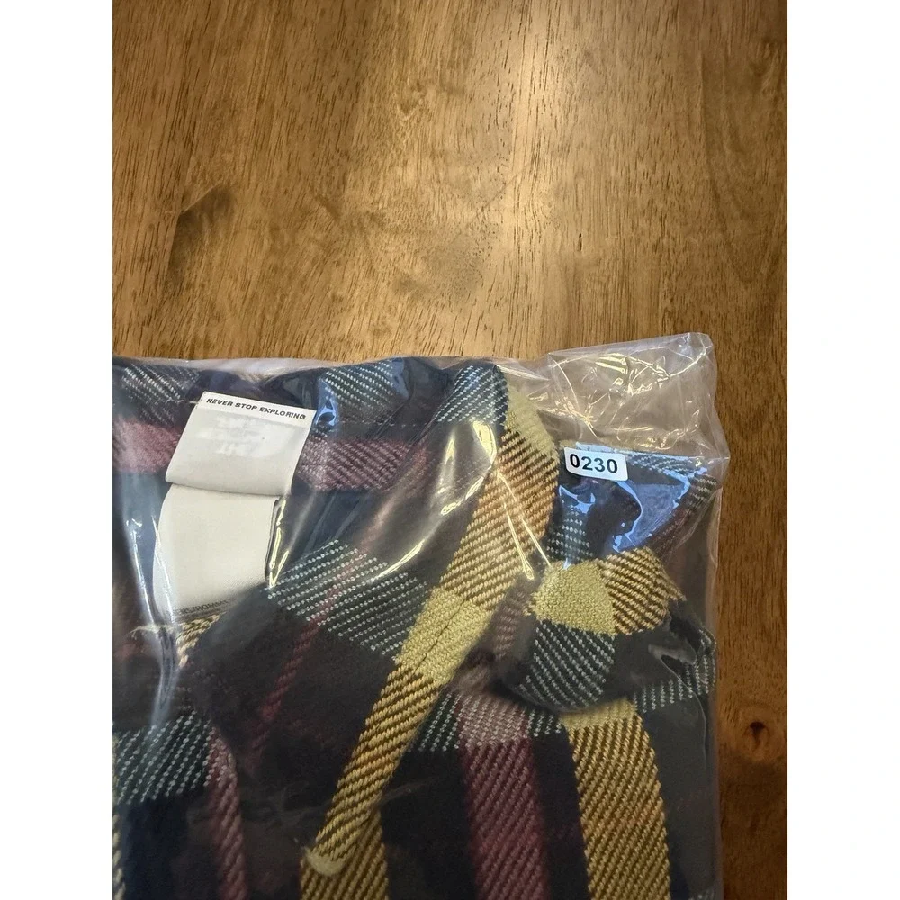 The North Face Valley Twill Utility Shirt Jacket Plaid Flannel Mens